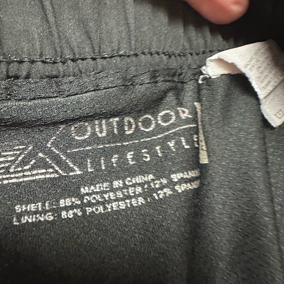 ZXOutdoor Lifestyle skort black Xl with front zip pockets and drawstring. Sz XL - Picture 4 of 4